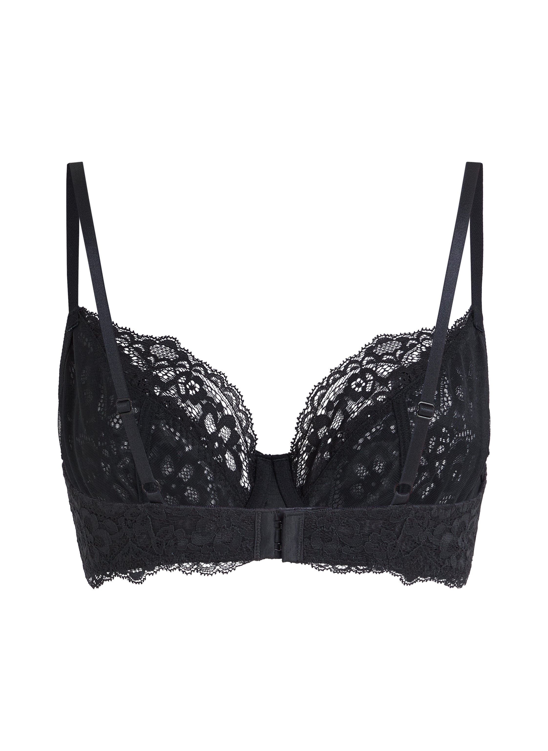 Soutien-gorge à armatures non-préformé Marine, Noir, main