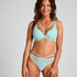 Soutien-gorge à armatures rembourré Ashley, Bleu