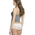 Slip brésilien micro Lacey, Blanc