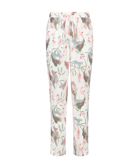 Pantalon de pyjama Woven, Blanc