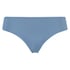 Slip brésilien Invisible Lace Back, Bleu