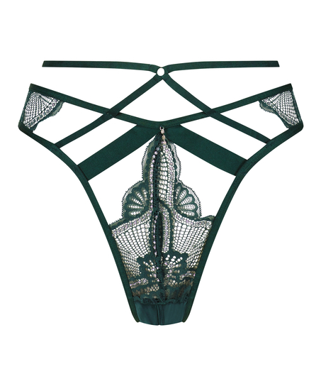 Slip brésilien ouvert Lyra, Vert