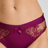 Culotte brésilienne jambe haute Margot, Violet