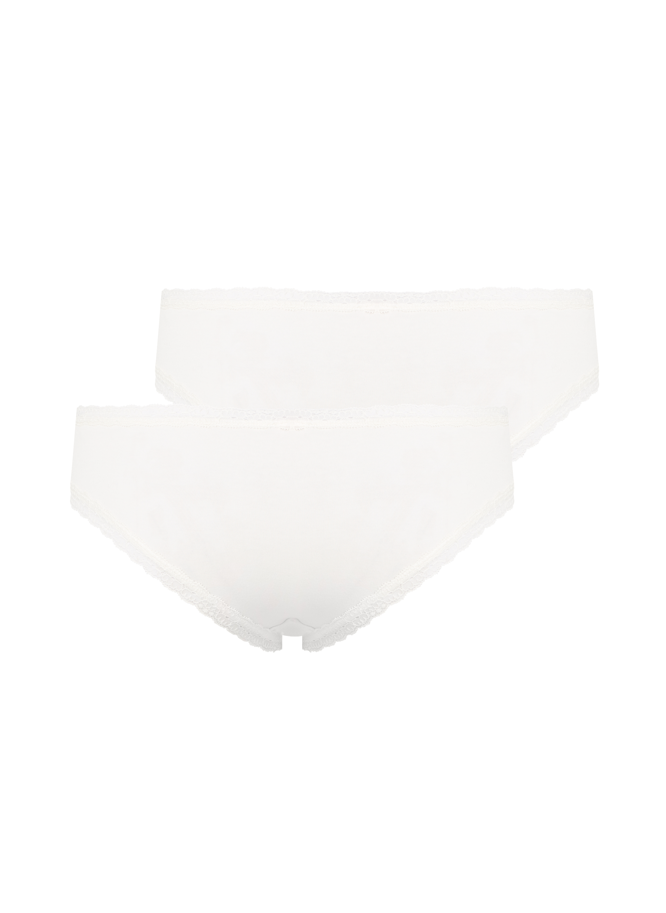 Lot de 3 shorts brésiliens en coton Georgia, Blanc, main