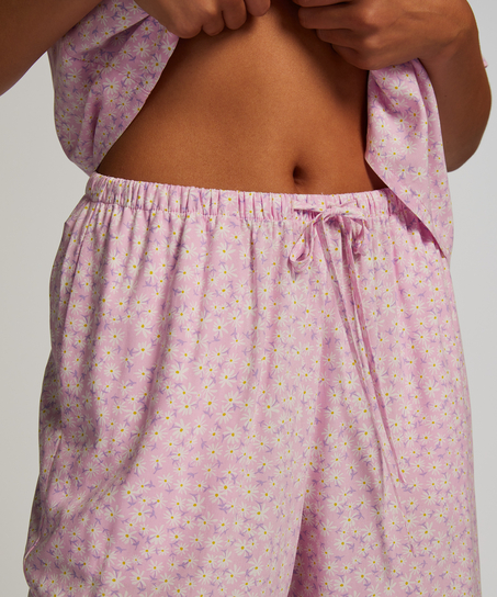 Pantalon de pyjama tissé Springbreakers, Rose