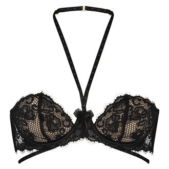 Soutien-gorge &agrave; armatures pr&eacute;form&eacute; Adele, Noir