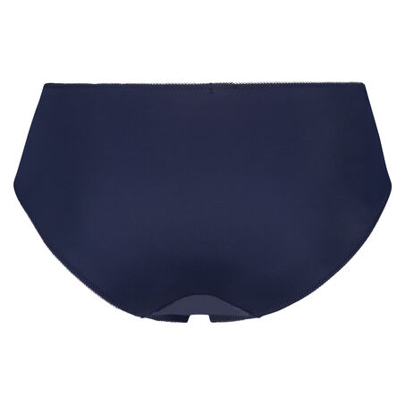 Slip taille haute Diva, Bleu