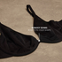 Soutien-gorge à armatures non-préformé Smooth, Noir
