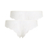 Lot de 3 slips brésiliens Chelsea, Blanc