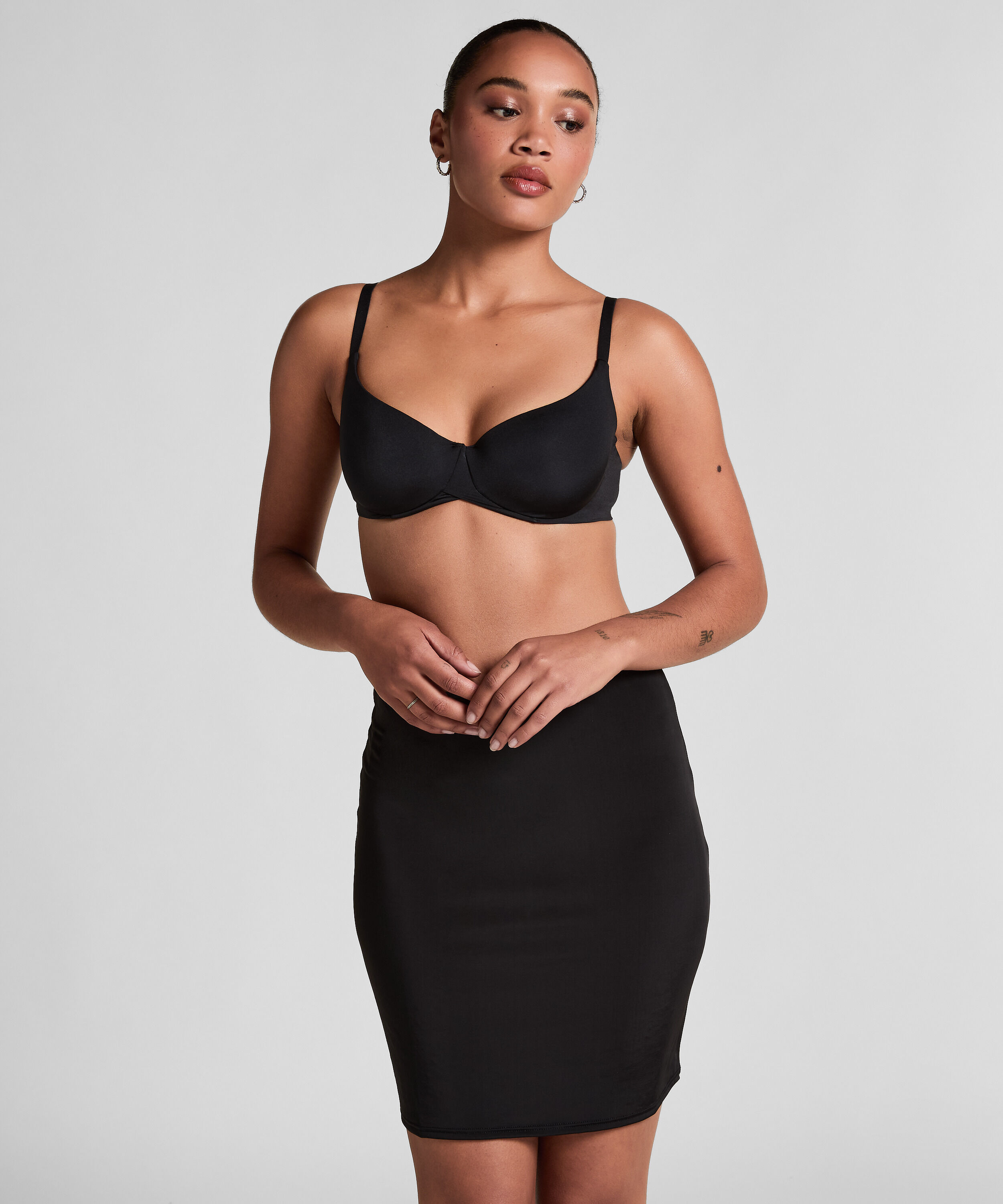 Sous-jupe lissante, Noir