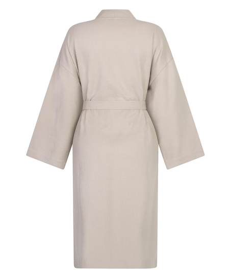 Peignoir Waffle, Beige