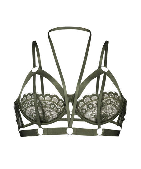 Soutien-gorge &agrave; armatures non-pr&eacute;form&eacute; Jacky, Vert