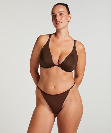 Soutien-gorge à armatures non-préformé Smooth, Marron