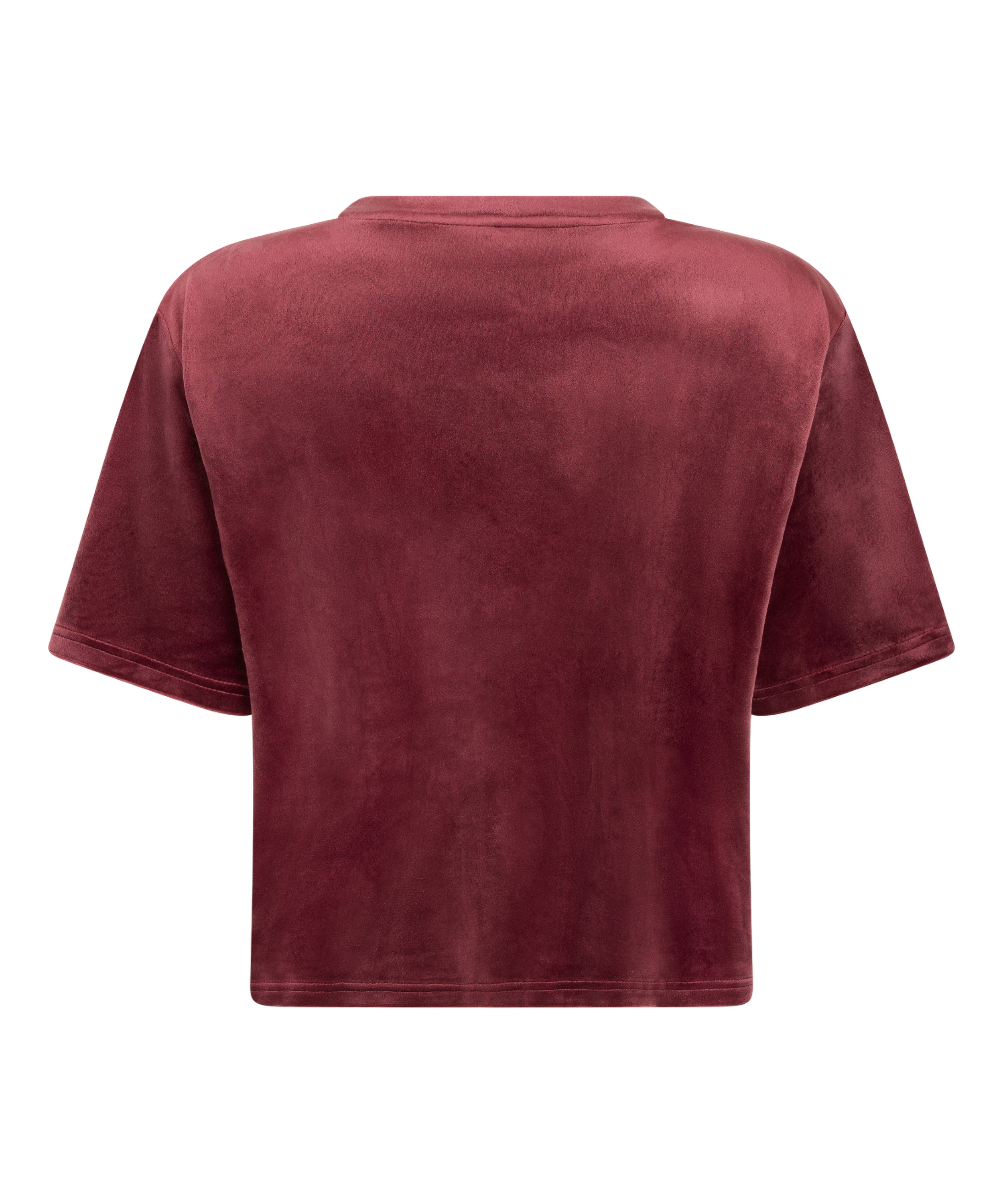 Top Velours Pocket, Rouge, main