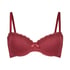 Soutien-gorge à armatures rembourré Lola, Rouge