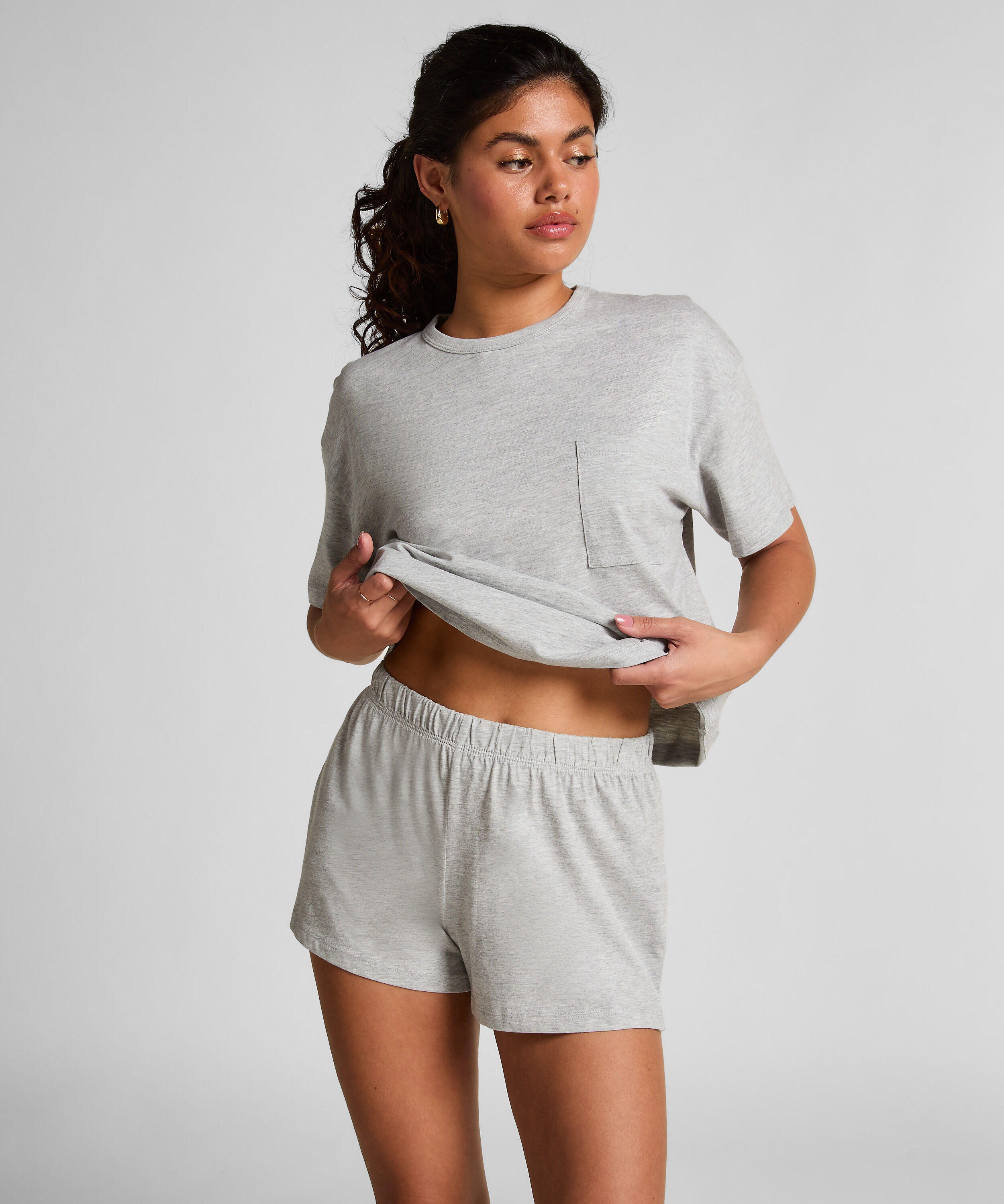 Pyjama set, Gris Pyjama set, Gris