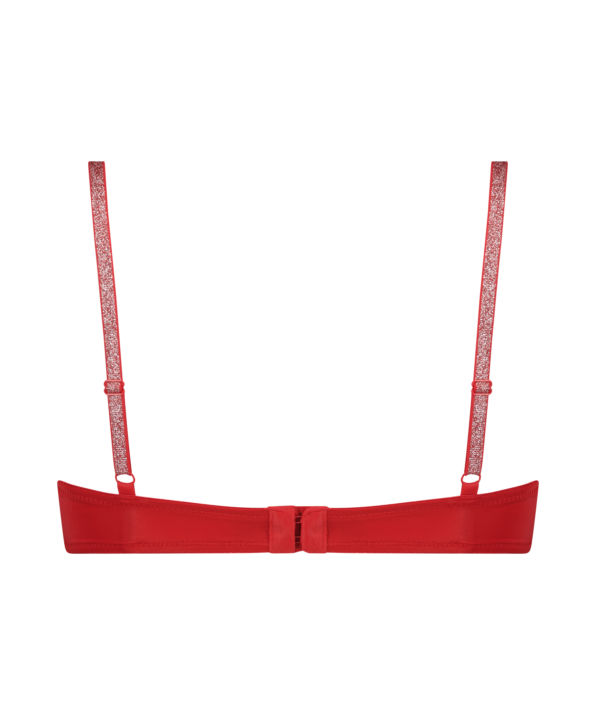 Soutien-gorge à armatures préformé Plunge, Rouge, main