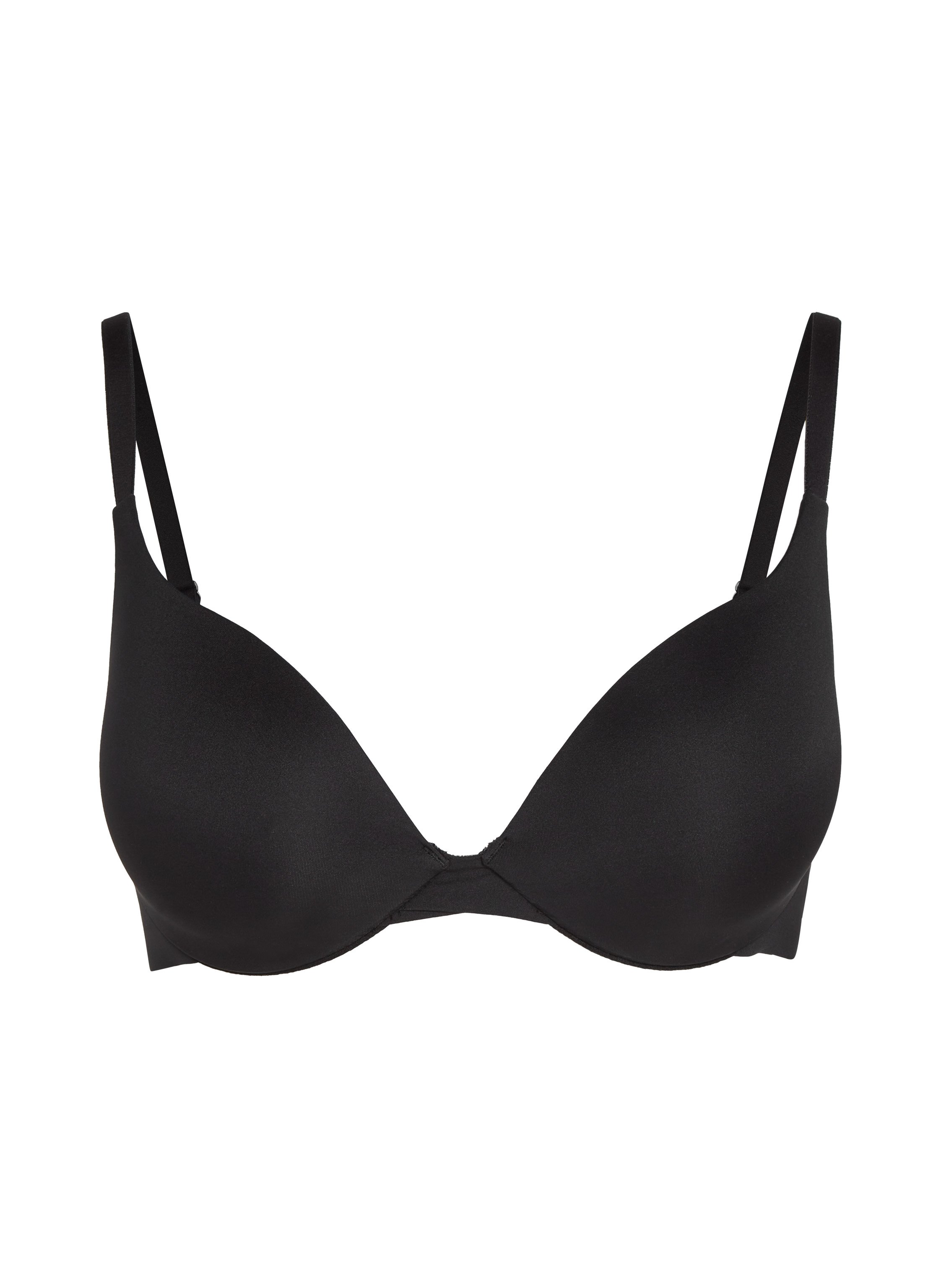 Soutien-gorge à armatures préformé push-up Smooth, Noir, main