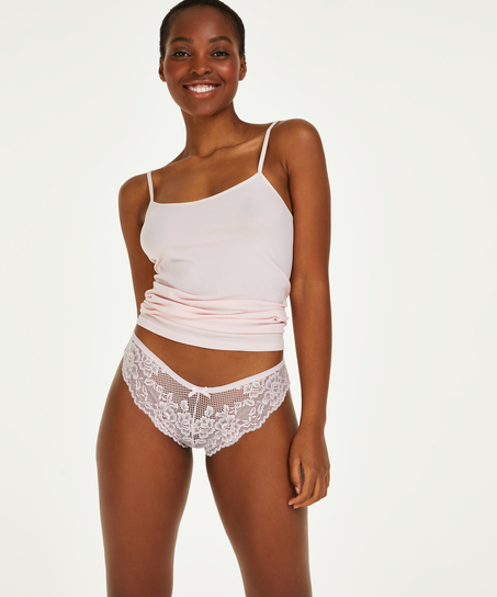 Slip brésilien Bianca, Rose
