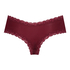 Slip brésilien V-shape micro, Rouge