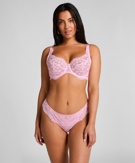 Soutien-gorge à armatures non-préformé Daisy, Rose