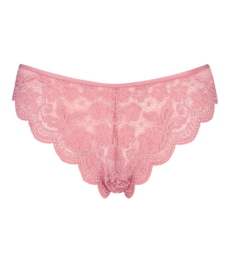 Br&eacute;silien jambe haute Ariana, Rose