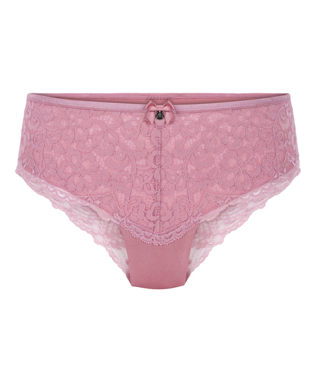 Slip brésilien Marine, Rose