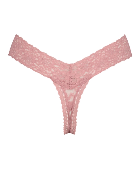 String en V taille extra basse, Violet