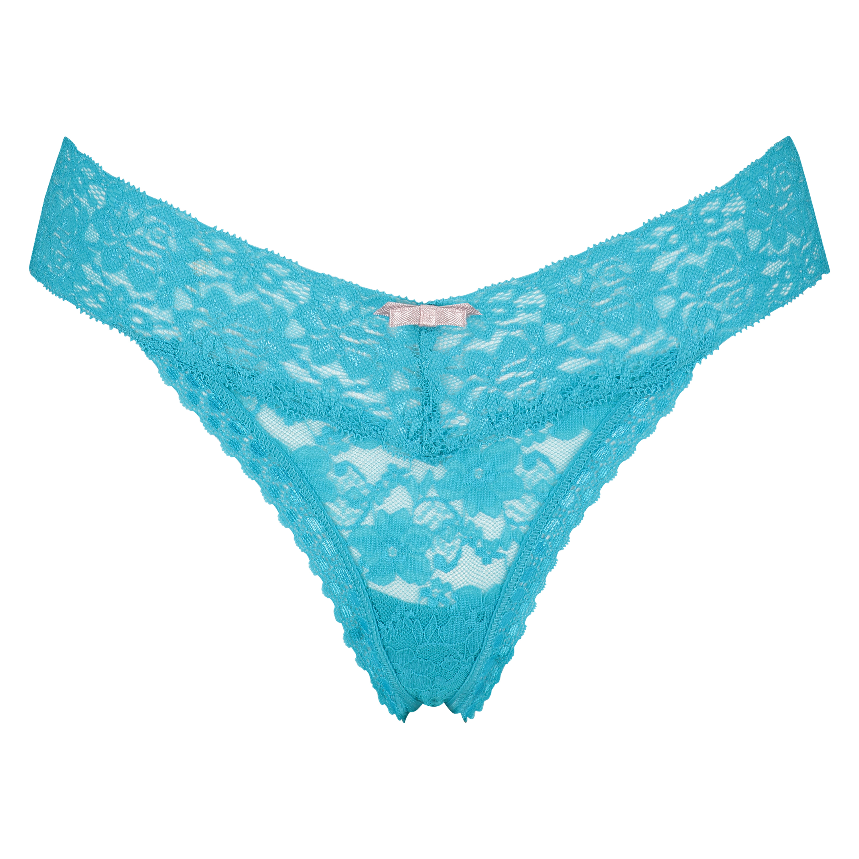 String dentelle florale, Bleu, main