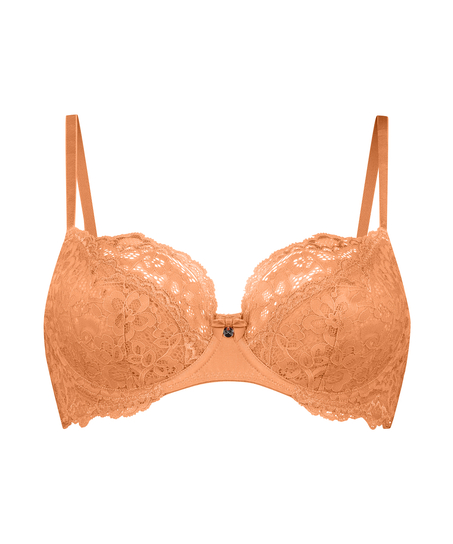 Soutien-gorge à armatures non-préformé Marine, Orange