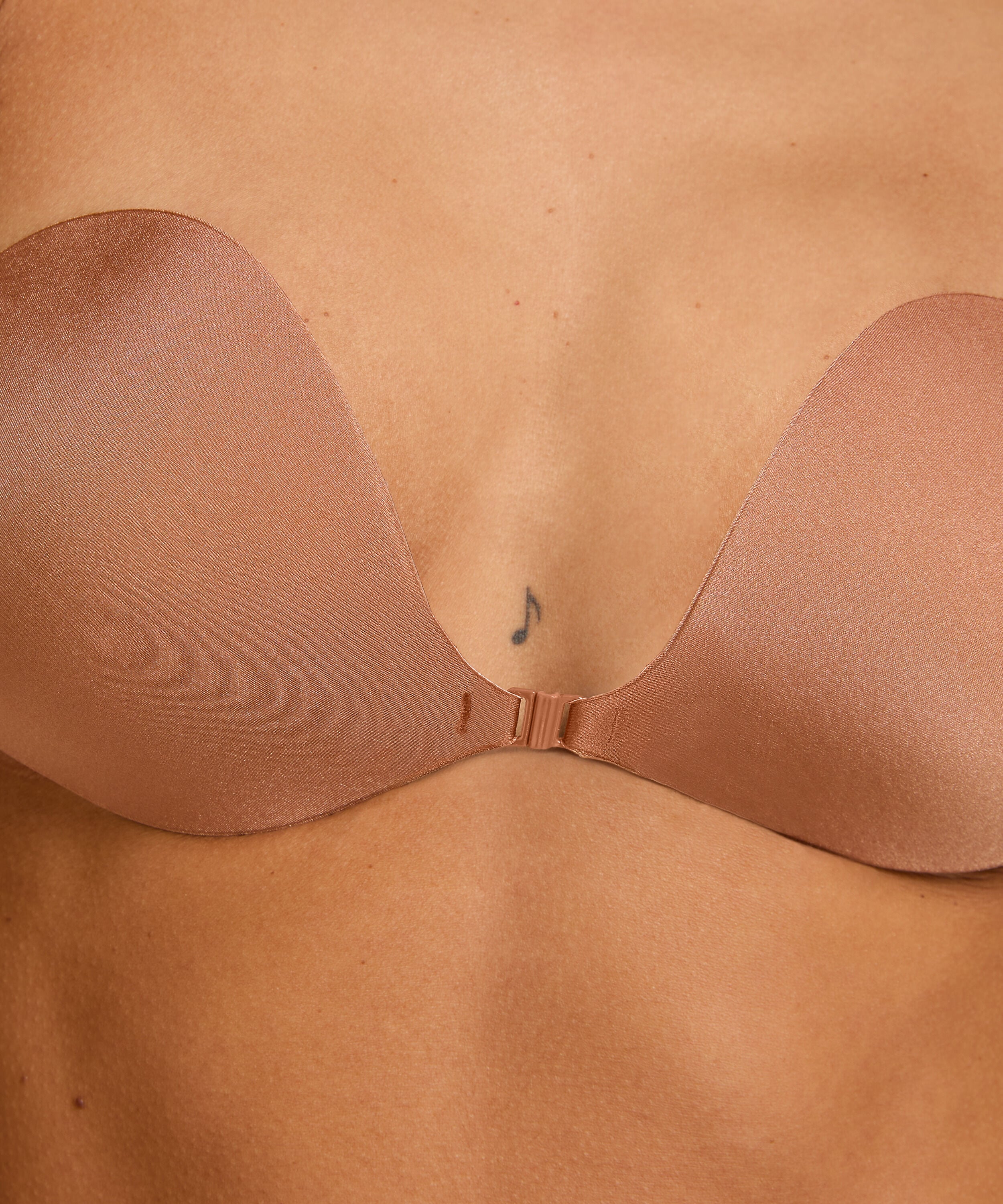 Soutien-gorge Adhésif, Marron