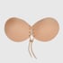 Soutien-gorge adhésif push-up, Beige