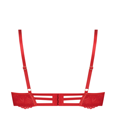 Soutien-gorge à armatures non préformé Lulu, Rouge
