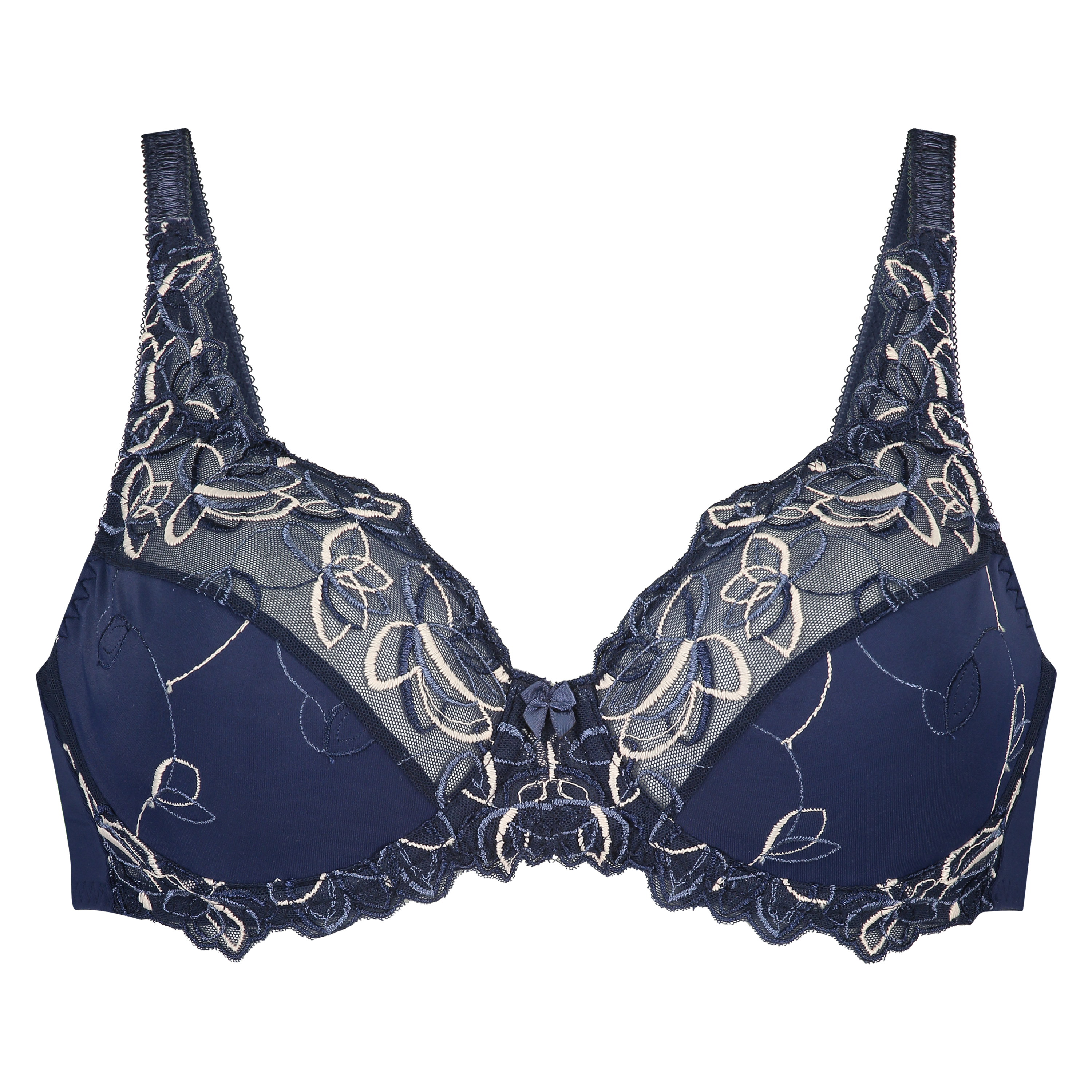 Soutien-gorge à armatures non-préformé Diva, Bleu, main