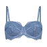 Soutien-gorge à armatures préformé sans bretelles Daisy, Bleu