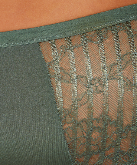 Slip taille haute Kriss I AM Danielle, Vert