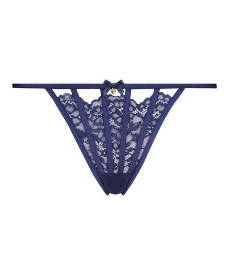 Tanga String Sephora, Bleu