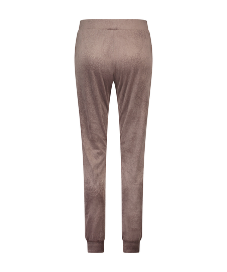 Pantalon de jogging Velours, Marron