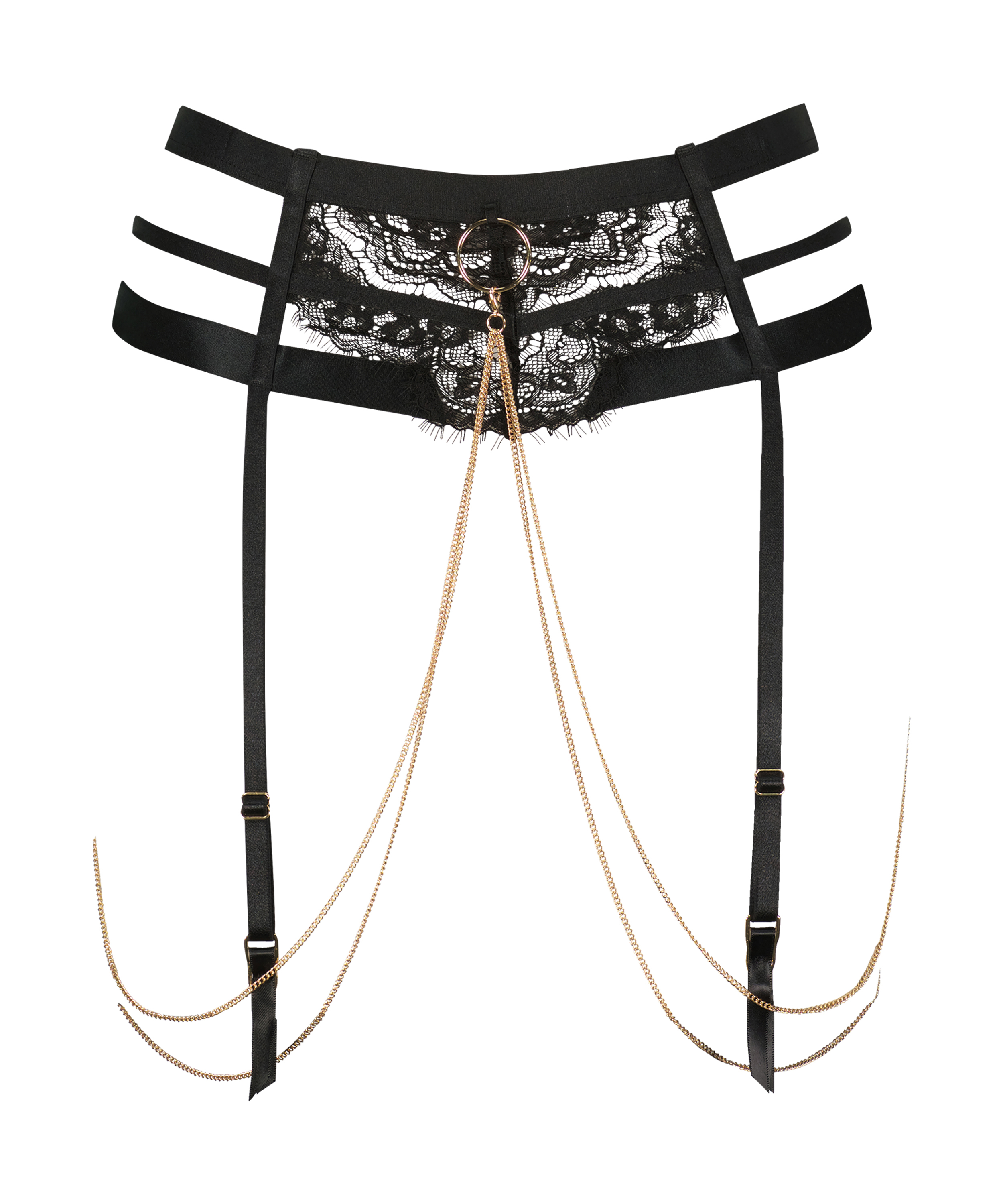 Private Porte-jarretelles Talluhla, Noir, main