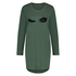 Chemise de nuit à décolleté arrondi, Vert