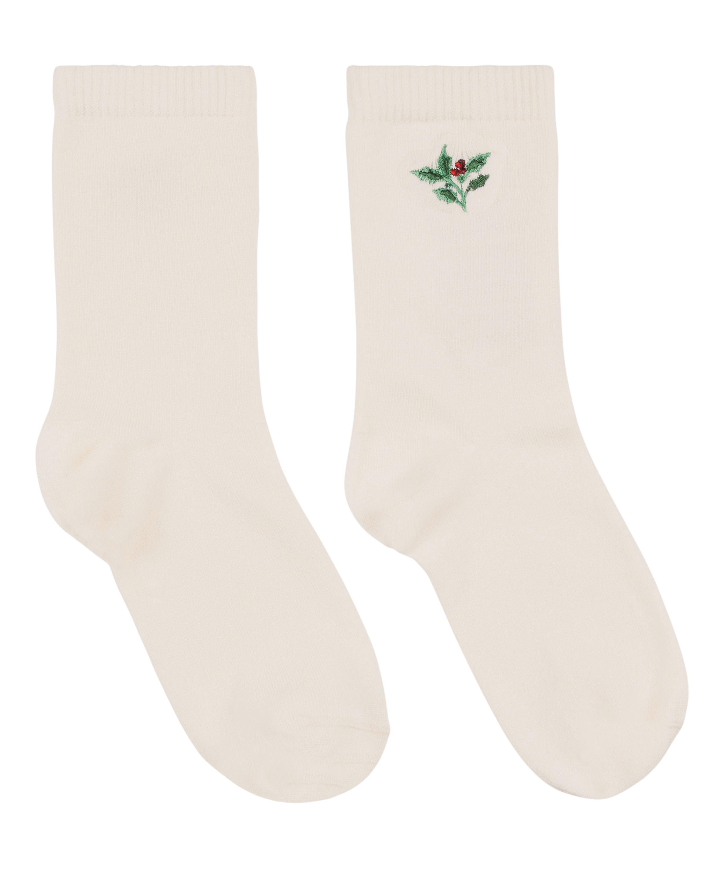 Chaussettes courtes en modal, Blanc, main