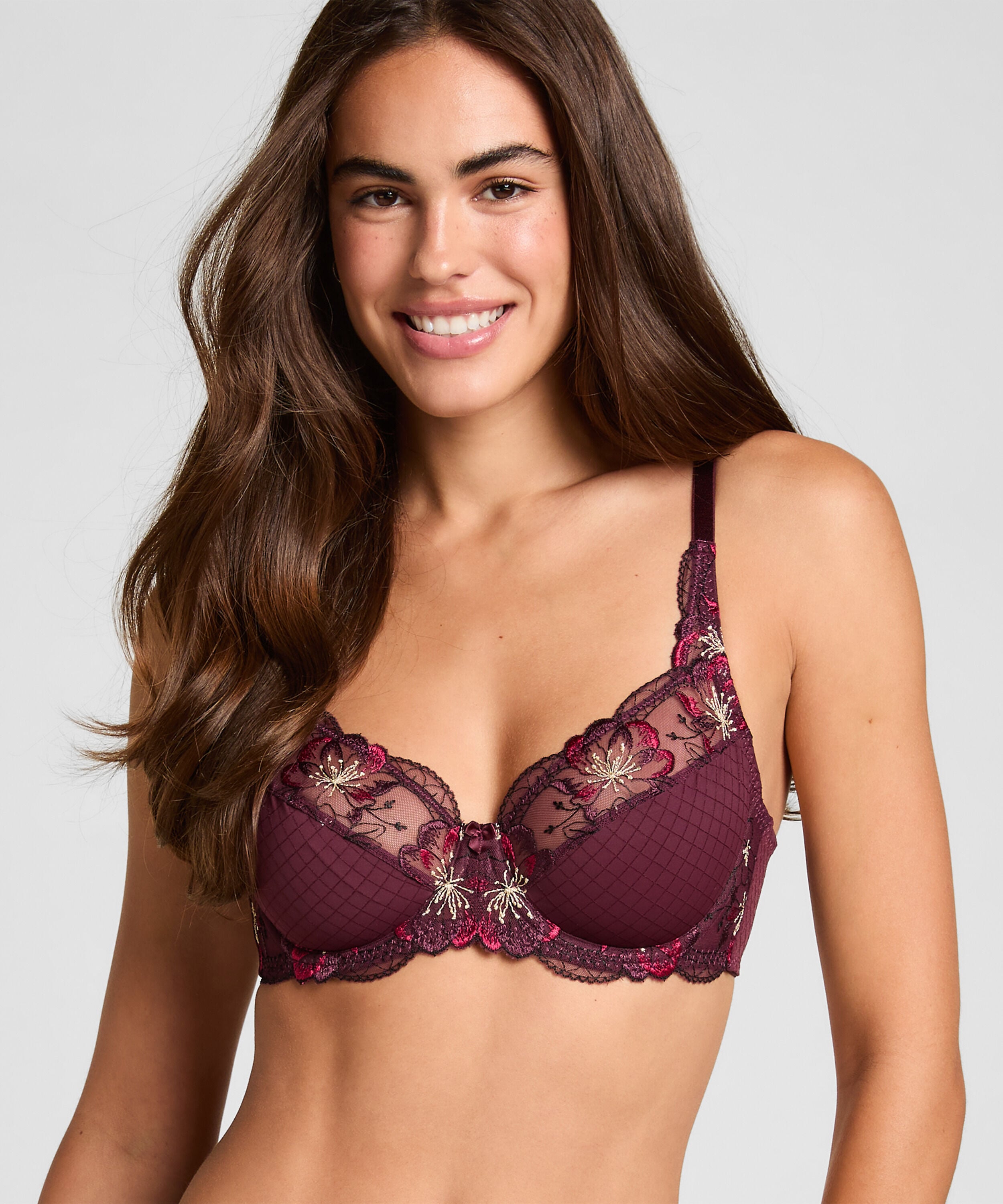 Soutien-gorge à armatures non rembourré Helena, Violet
