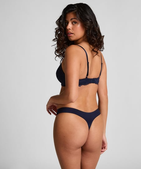 Soutien-gorge à armatures préformé push-up Marine, Bleu
