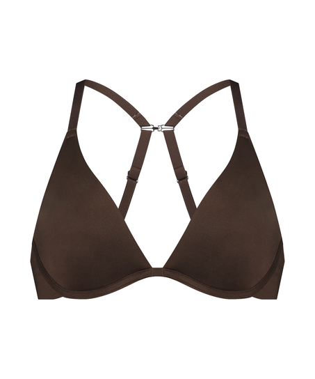 Soutien-gorge à armatures non-préformé Smooth, Marron