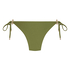 Slip de Bikini Échancrés Yucatan, Vert