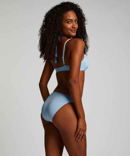 Haut de bikini préformé à armatures Scallop, Bleu