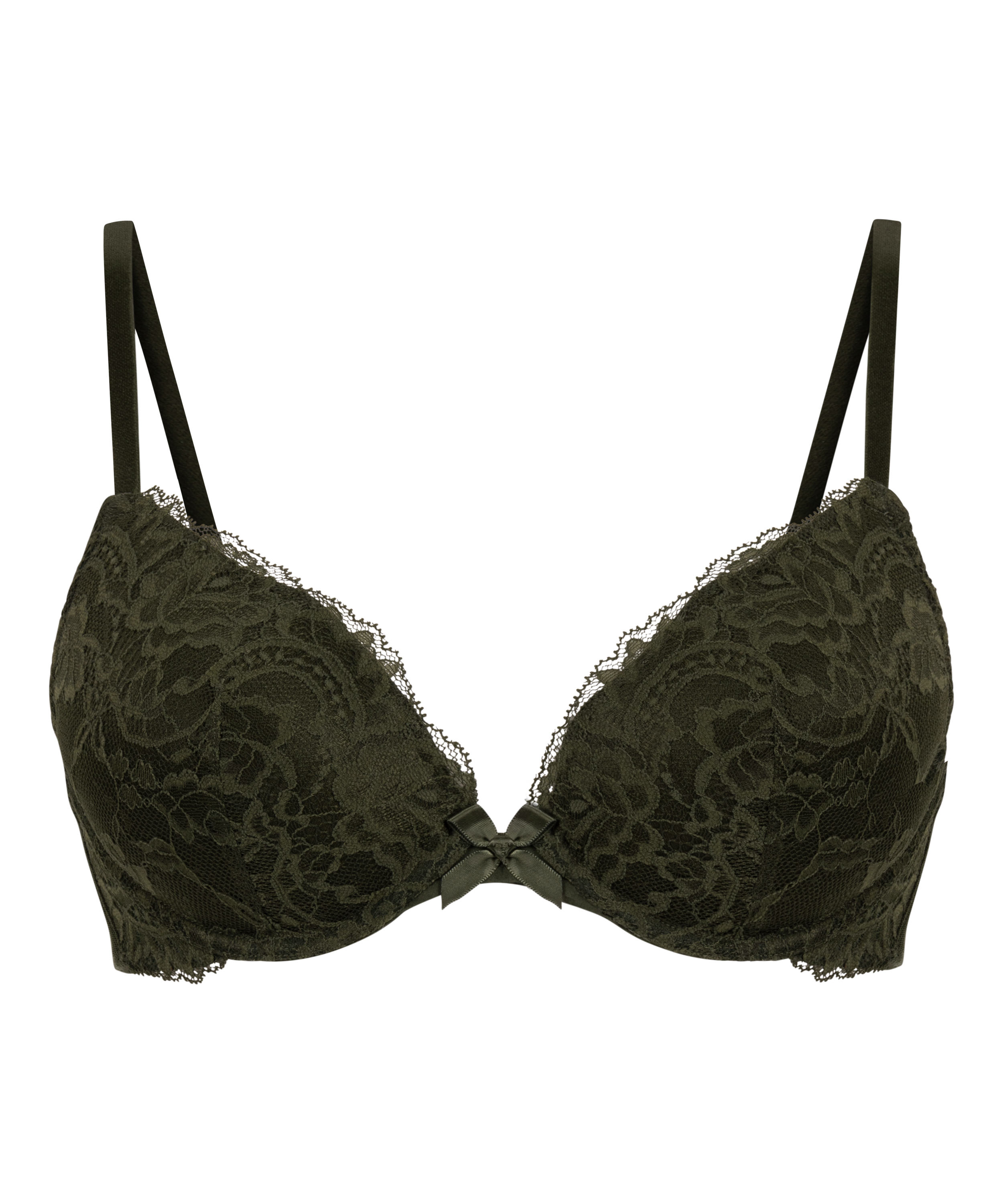 Soutien-gorge push-up à armatures préformé Teddy, Vert, main