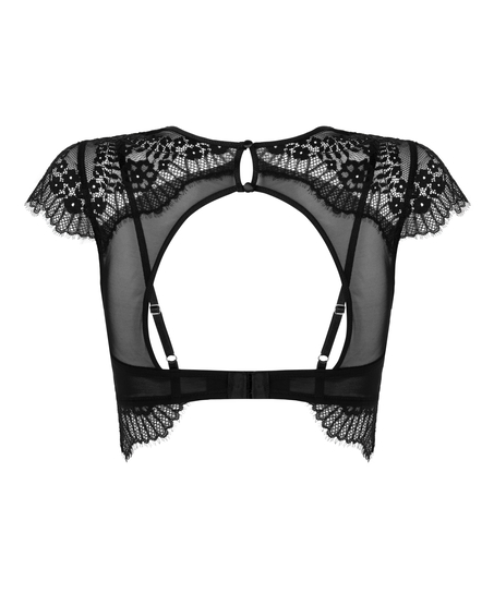 Bralette Daphne, Noir