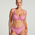 Slip taille haute Diva, Rose