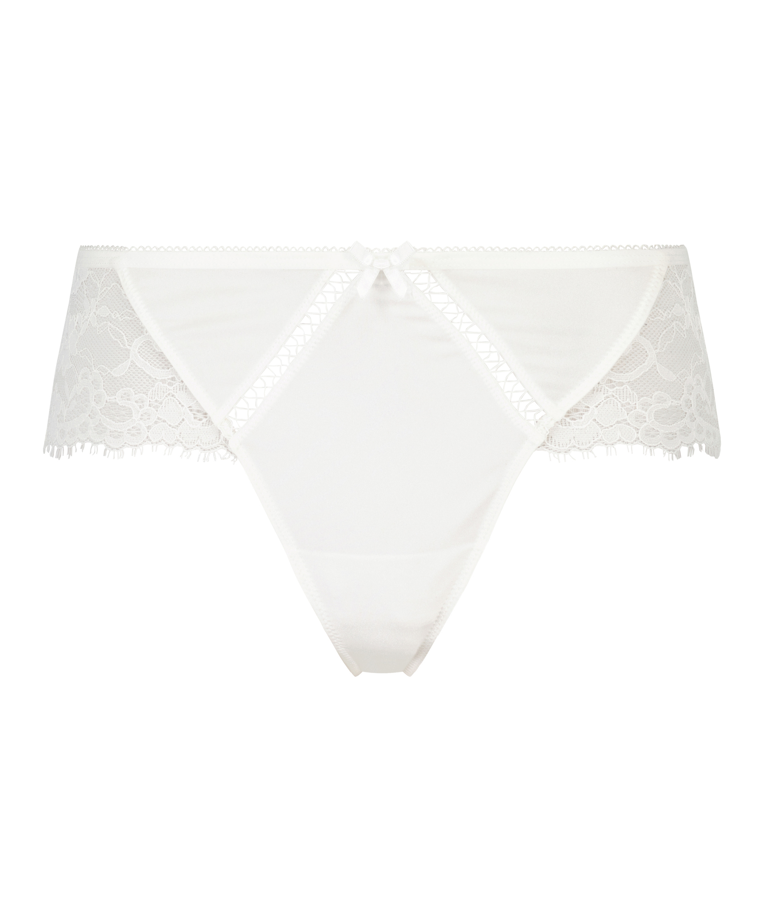 Boxer string Yvenne, Blanc, main
